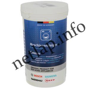 Bosch mosógép tisztító 00311927