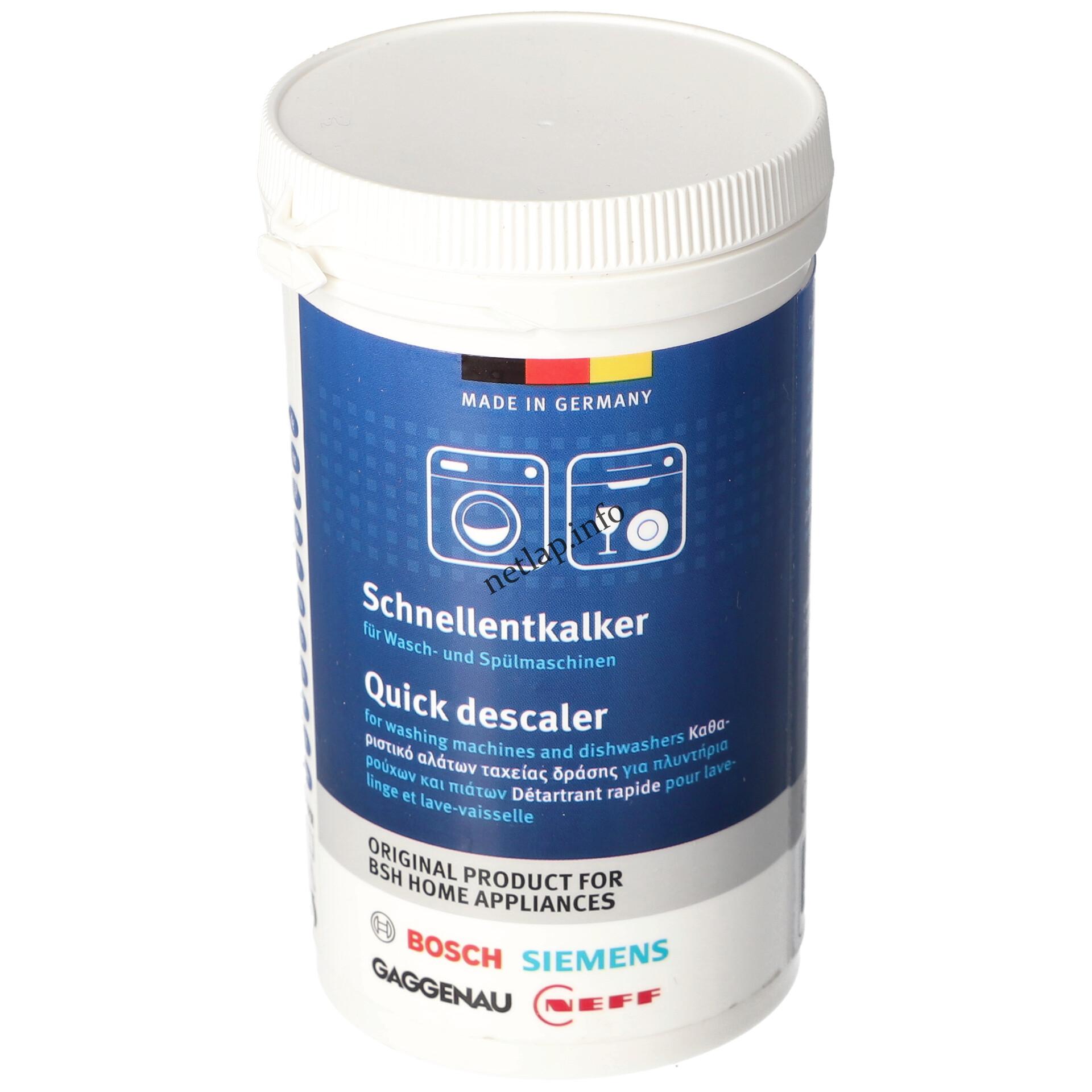 Bosch mosogatógép vízkőoldó por mosó 00312341 Bosch mosogatógép vízkőoldó por mosó 00312341