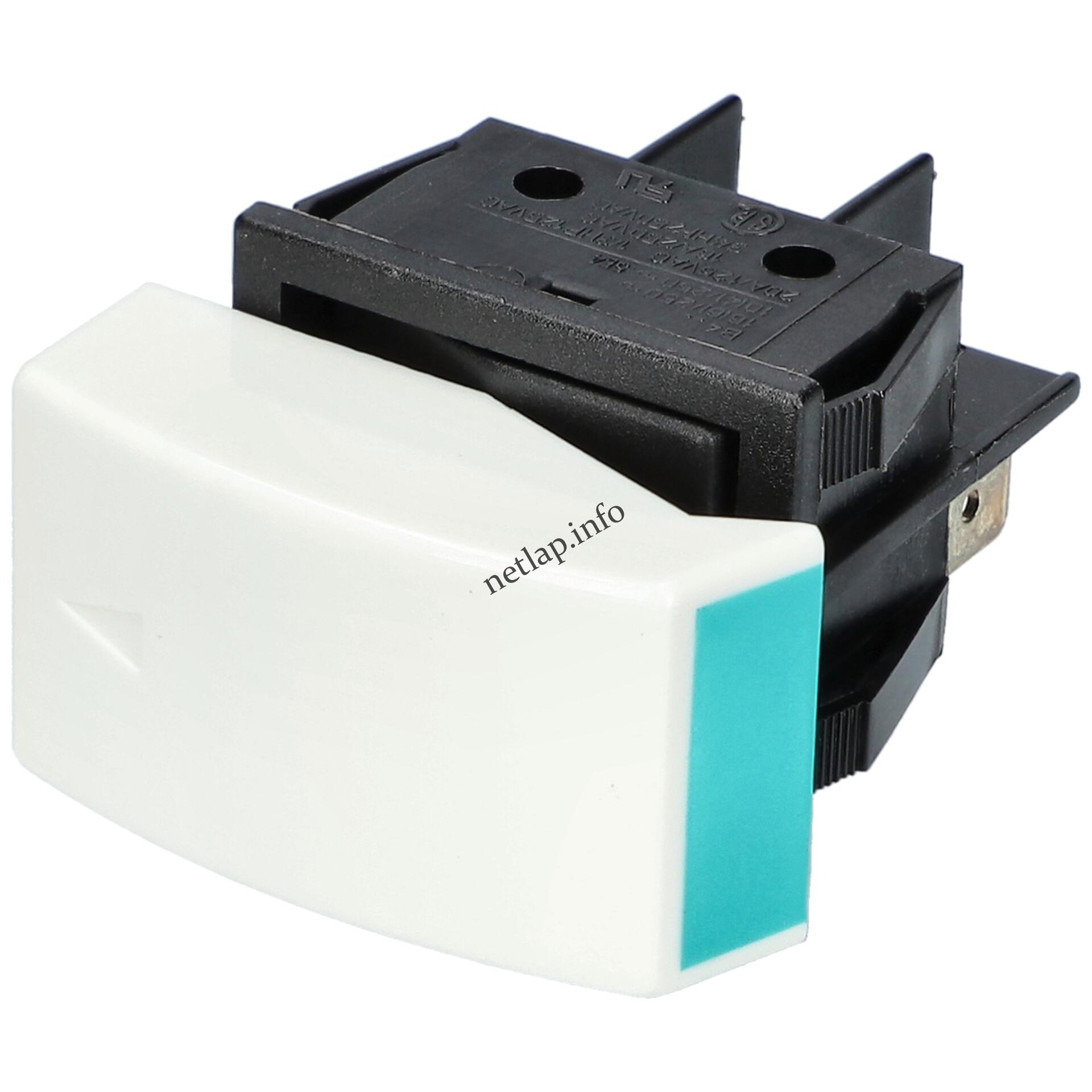 Candy mosógép 16a/250v ac billenőkapcsoló fehér 09158809 Candy mosógép 16a/250v ac billenőkapcsoló fehér 09158809