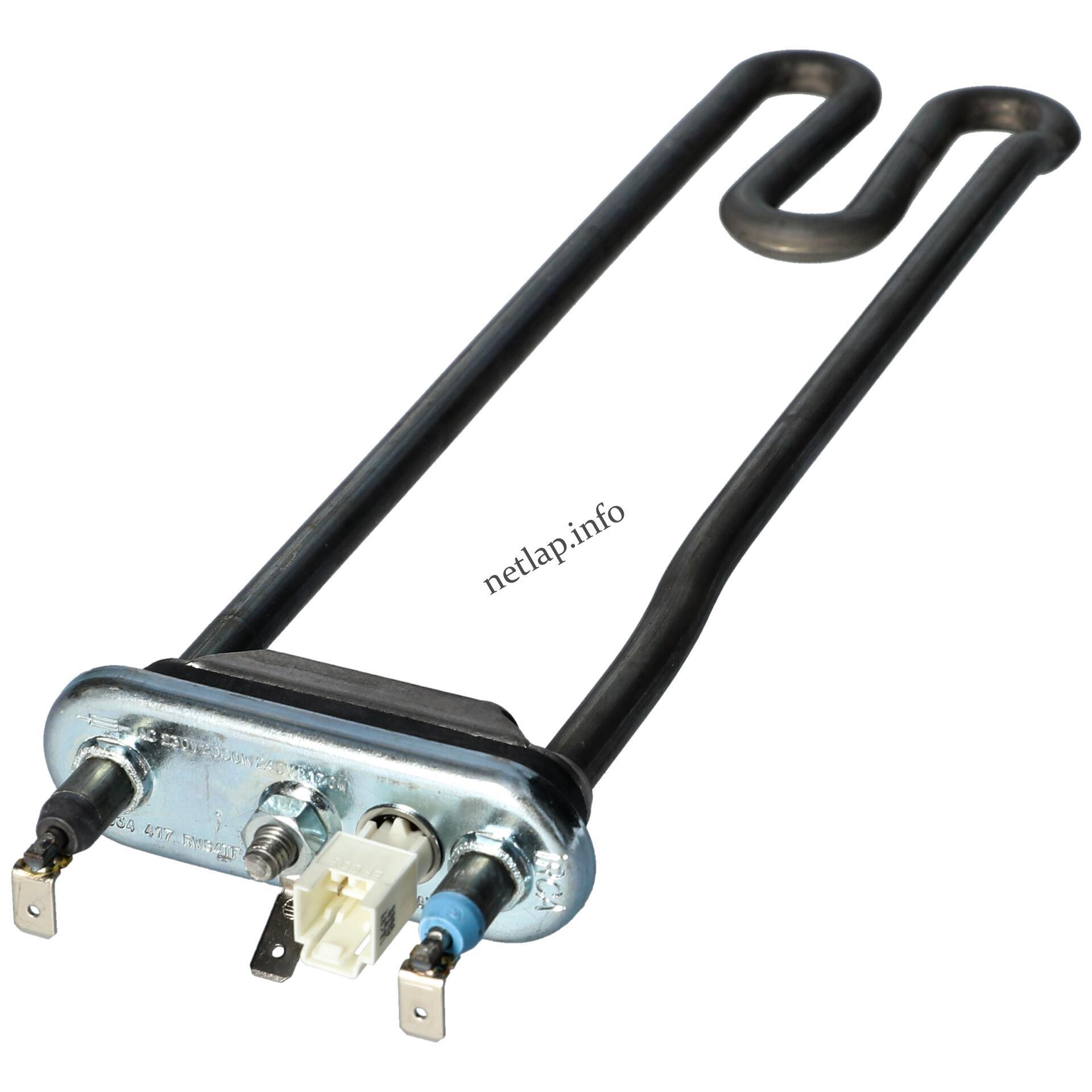 Gorenje mosógép fűtőszál szenzorral hővédelemmel 2000w 256 mm 102278 Gorenje mosógép fűtőszál szenzorral hővédelemmel 2000w 256 mm 102278