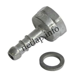 Univerzális tűzhely PB 1/2 csatlakozó anya, egyenes