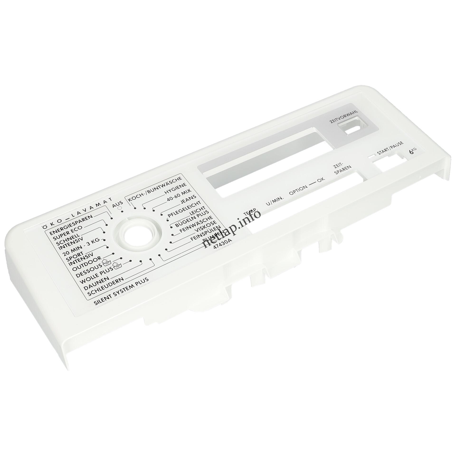 Mosógép Öko Lavamat előlap programválasztó1084831005 Mosógép Öko Lavamat előlap programválasztó1084831005