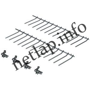 AEG mosogatógép tányértartó készlet 2tartó+4rögzítő alsó kosár 4055430856