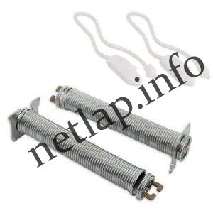 Bosch mosogatógép ajtófeszítő zsinór + rugó készlet 2+2 db 12004031