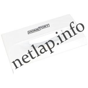 Homefort mosógép logózott mosószer adagoló rekesz műanyag 6000232