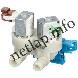 Electrolux mosógép 2 utas 180° mágnesszelep (OEM) 1325186508