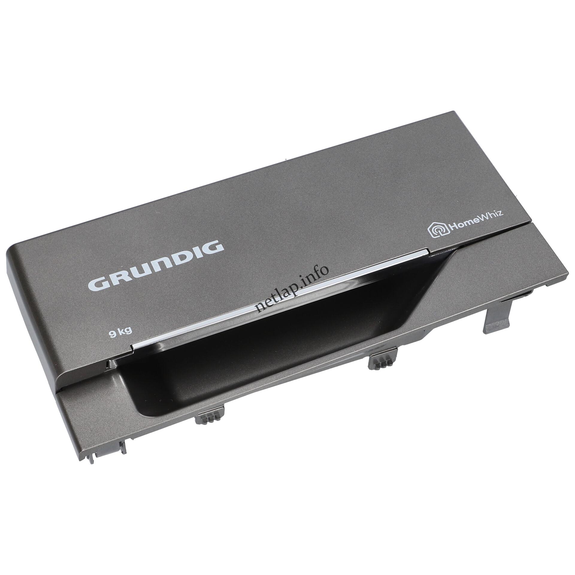 Grundig mosógép mosószertartó előlap fiók 1400509021 Grundig mosógép mosószertartó előlap fiók 1400509021