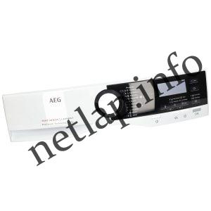 AEG mosógép kezelő burkolat előlap 140064656048