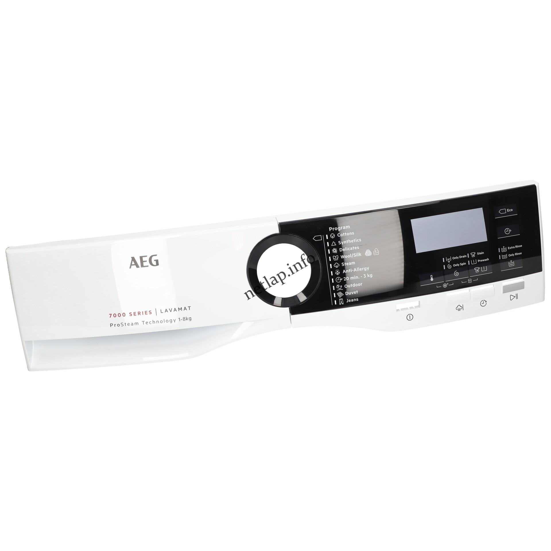 AEG mosógép kezelő burkolat előlap 140064656048 AEG mosógép kezelő burkolat előlap 140064656048