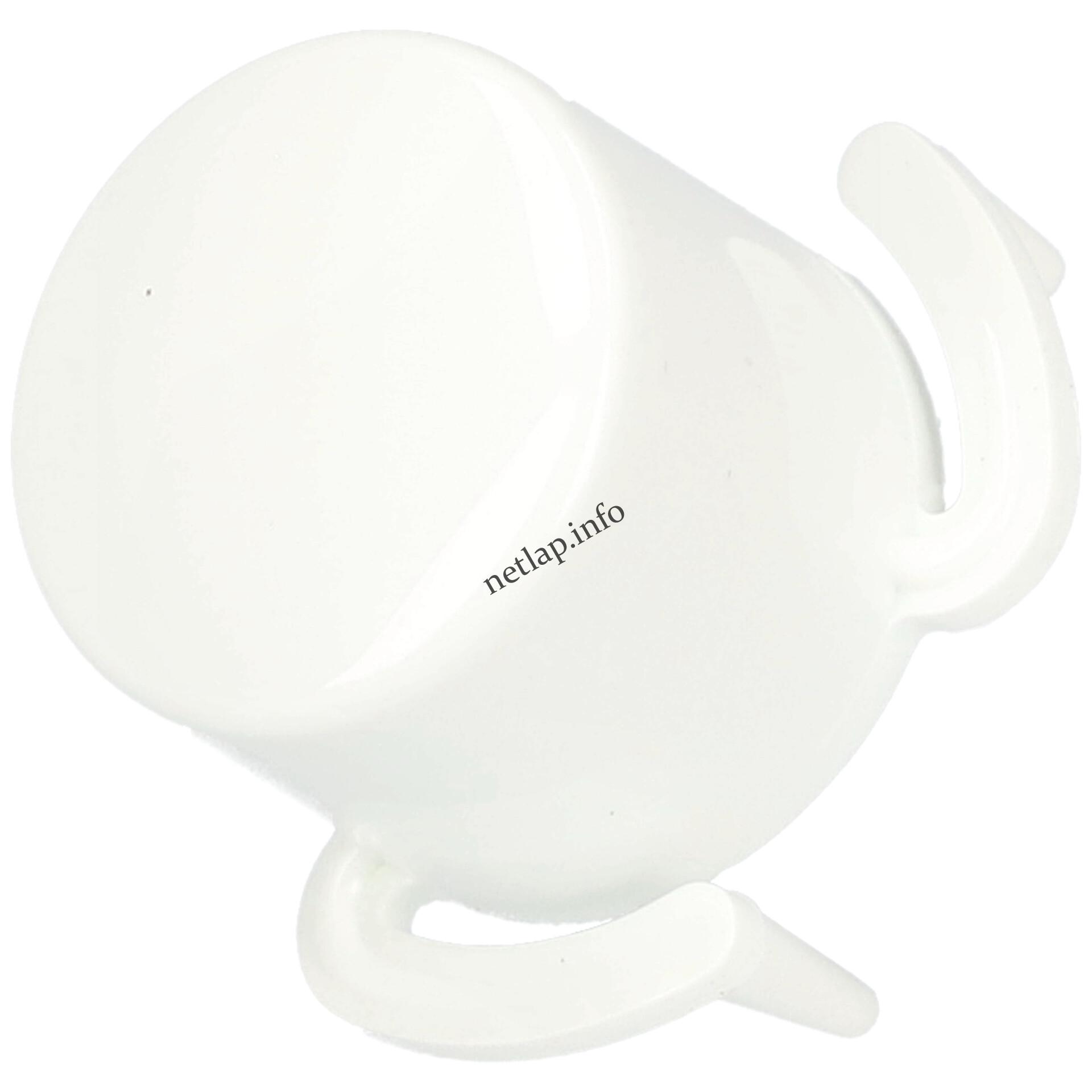 Zanussi mosógép gomb fehér 1464031002 Zanussi mosógép gomb fehér 1464031002