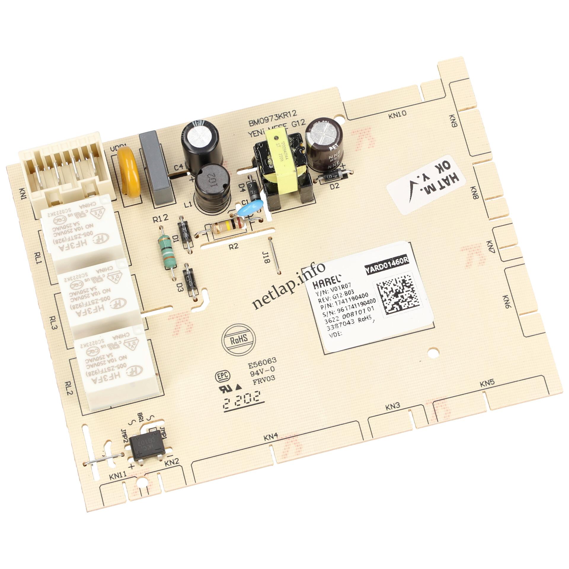 Beko mosogatógép vezérlőmodul 1510159251 Beko mosogatógép vezérlőmodul 1510159251