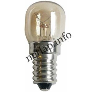 Tűzhely E14 izzó, mikrohullámú sütő lámpa 15W-230V