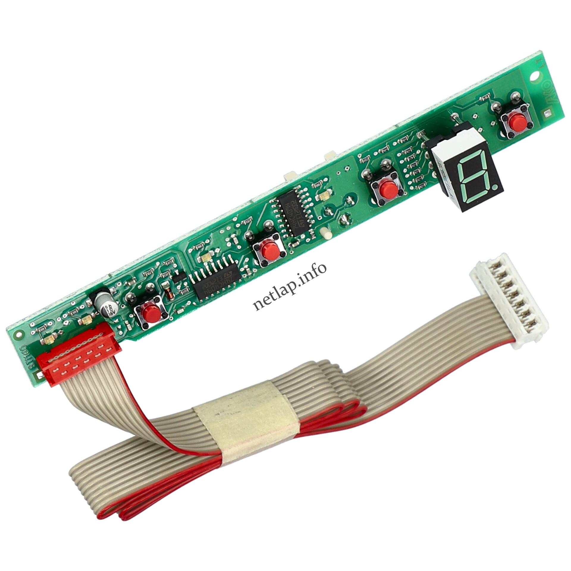 Gorenje Mora mosogatógép kezelőelektronika 316843 Gorenje Mora mosogatógép kezelőelektronika 316843