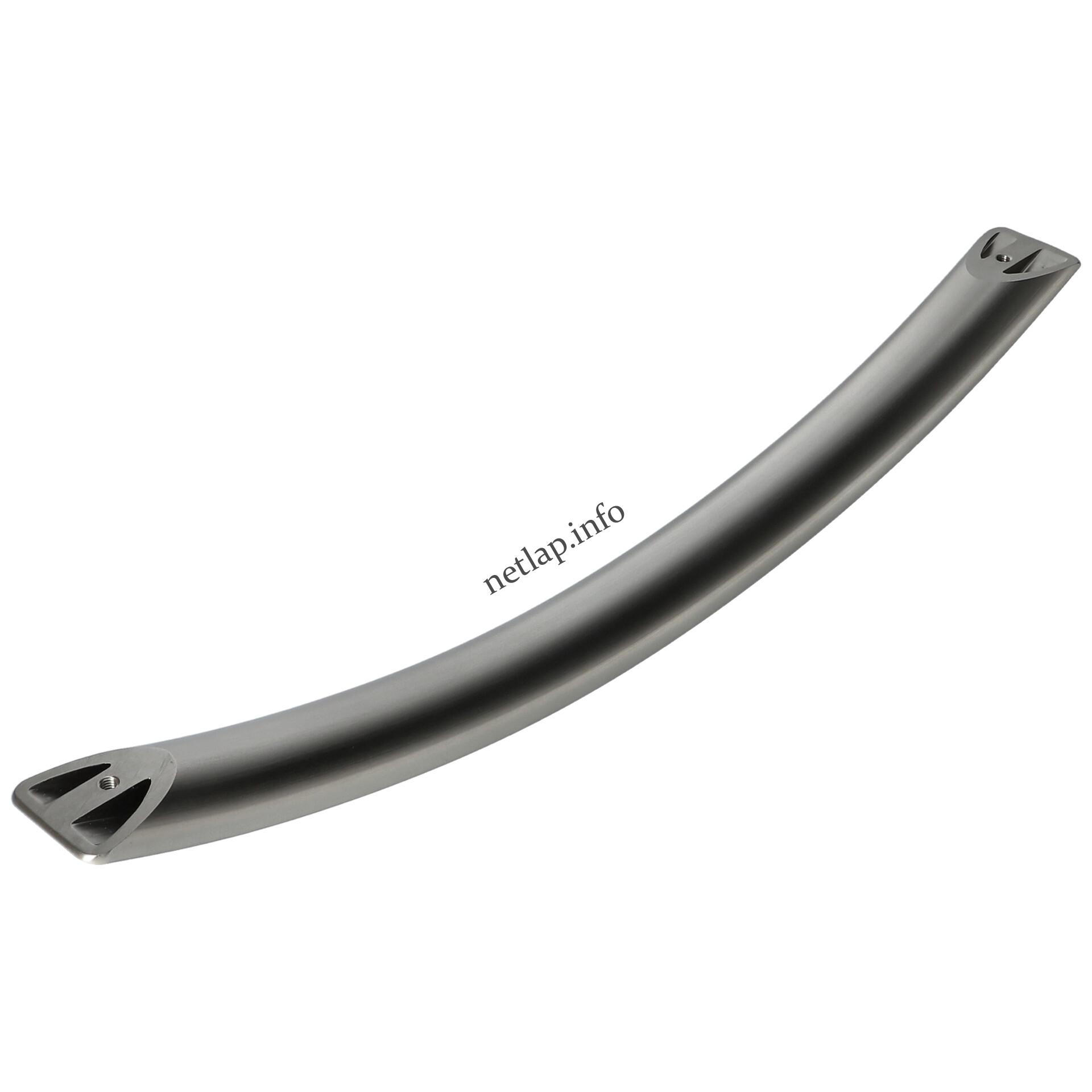 Gorenje Mora hűtőgép fogantyú ívelt szürke fém 134472 Gorenje Mora hűtőgép fogantyú ívelt szürke fém 134472