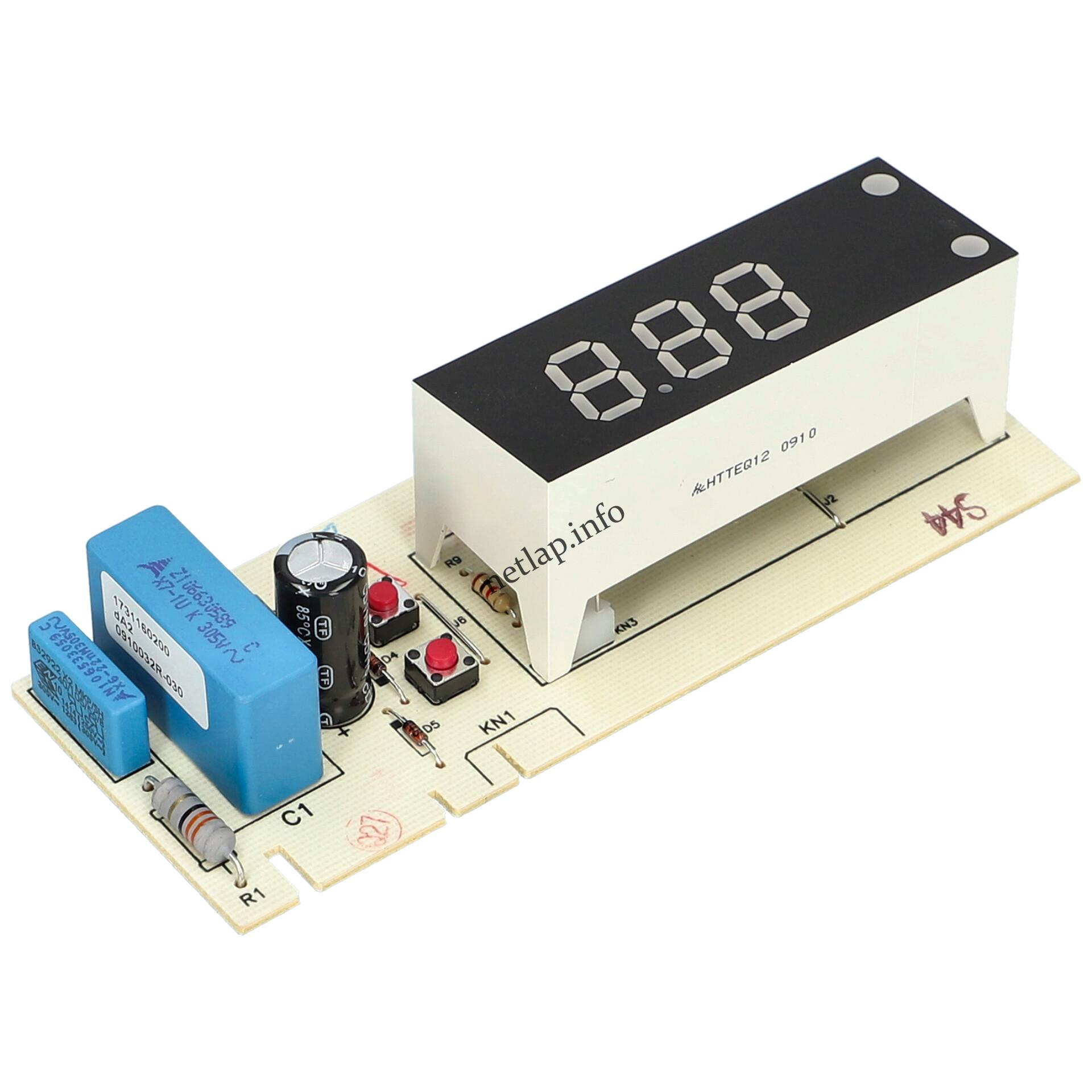 Beko mosogatógép kijelzőelektronika 1731160200 Beko mosogatógép kijelzőelektronika 1731160200