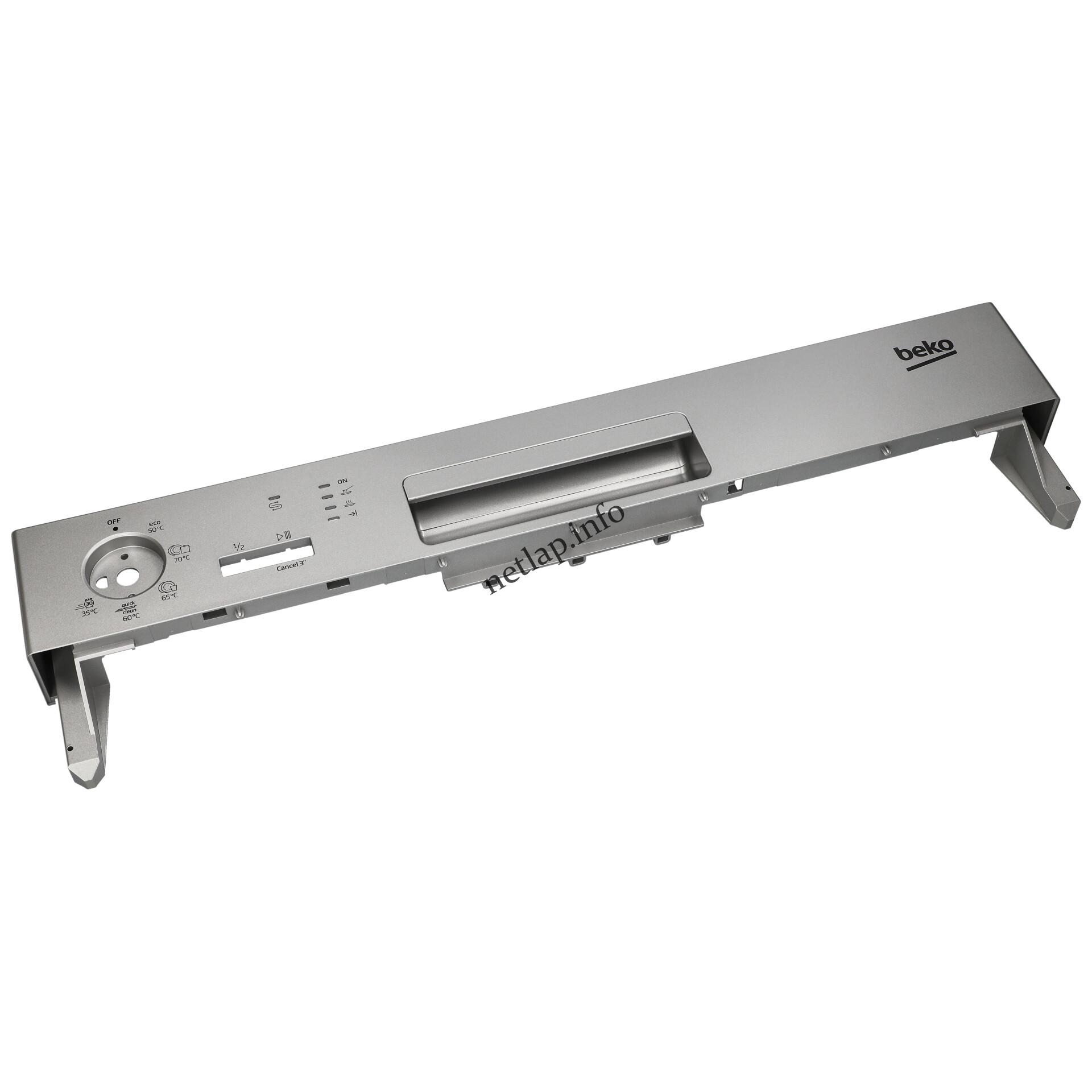 Beko mosogatógép burkolat kezelőlap 1754130017 Beko mosogatógép burkolat kezelőlap 1754130017
