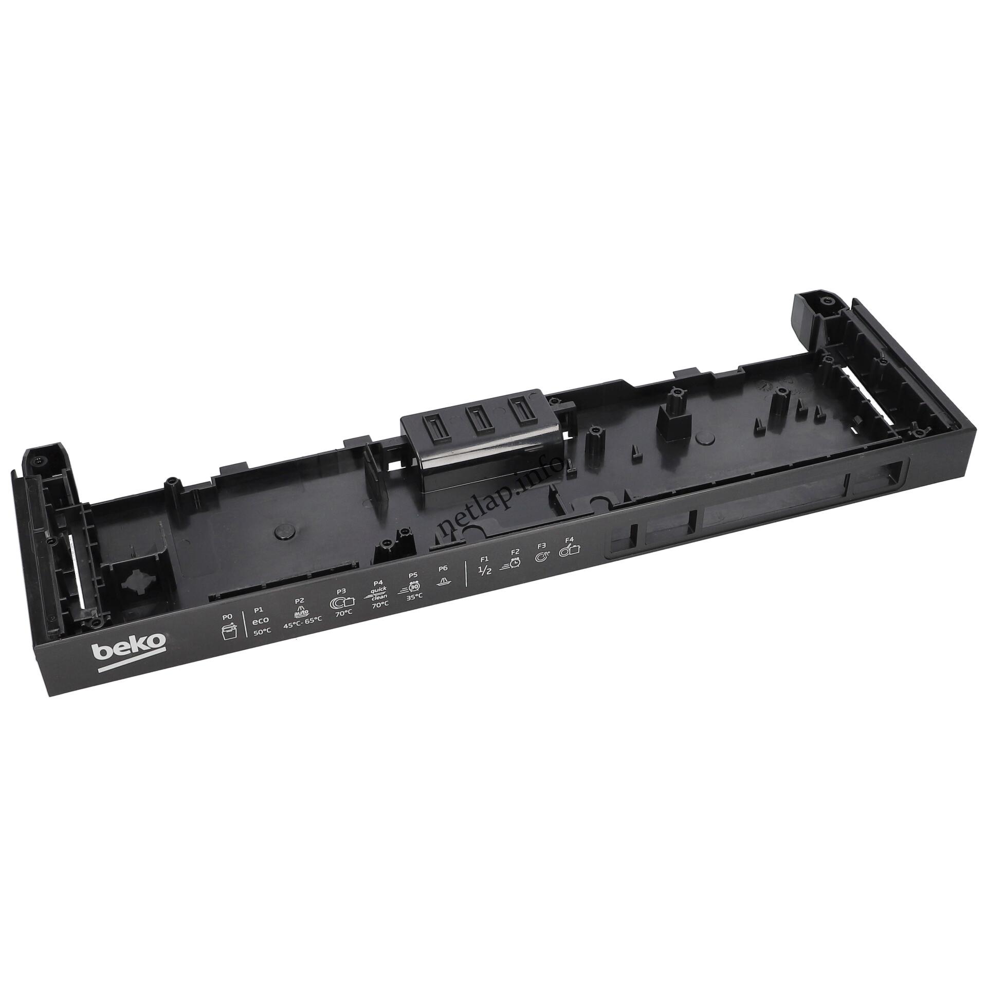 Beko mosogatógép burkolat előlap 1780318000 Beko mosogatógép burkolat előlap 1780318000