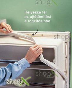 Hűtő ajtótömítés cseréje