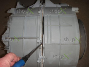 Mosógép csapágycsere, csapágyazása, szerelés!