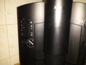 Szervizelt AEG CaFamosa kávéautomata