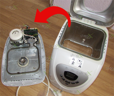 Felső burkolat ráhelyezése az alsó burkolatra