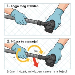 A Klasszikus: Forgatás és Húzás Kombinációja