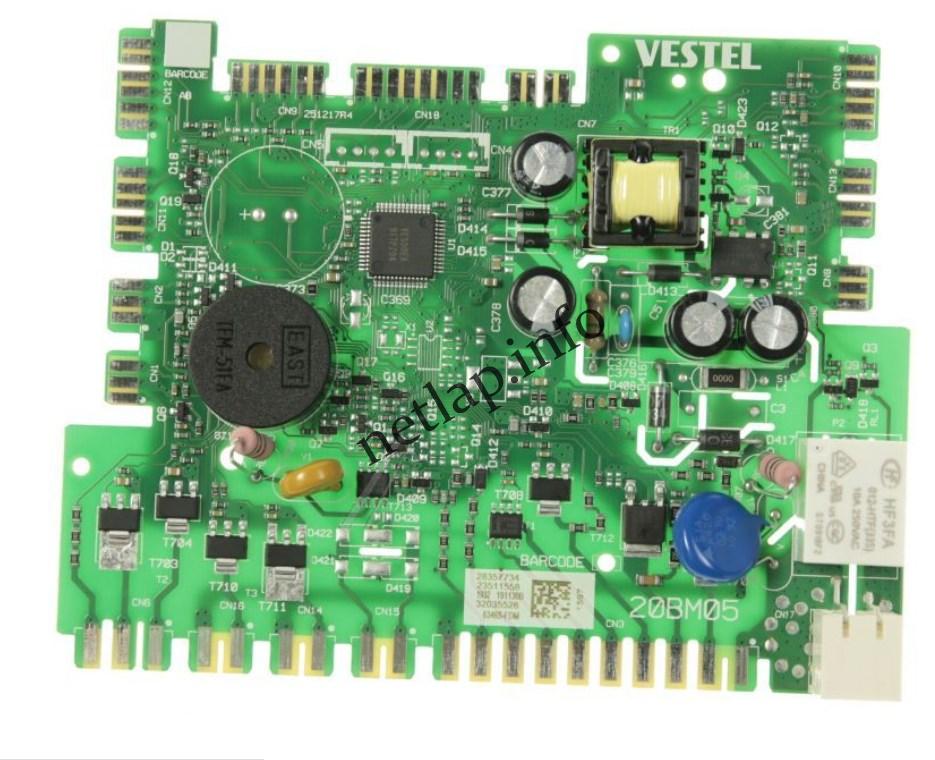 Vestel mosogatógép vezérlőmodul 22067847 Vestel mosogatógép vezérlőmodul 22067847