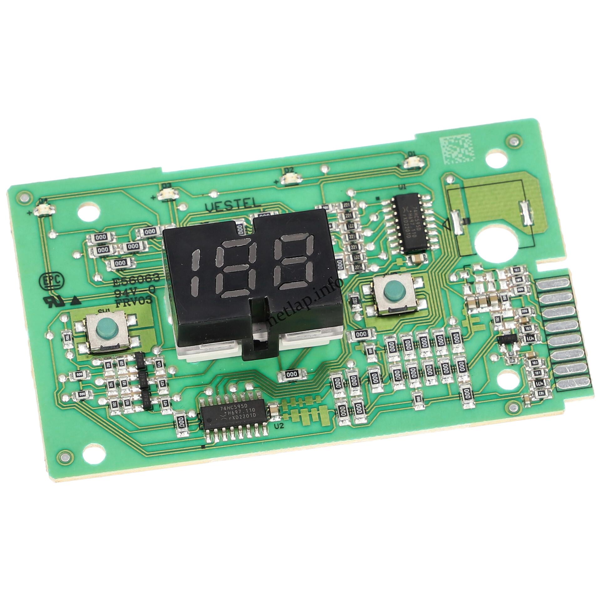 Heinner mosogatógép kezelőelektronika 22088080 Heinner mosogatógép kezelőelektronika 22088080