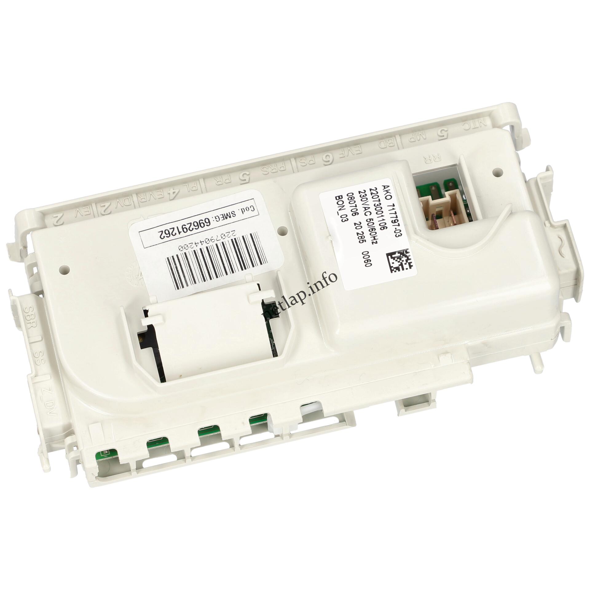 Gorenje Mora mosogatógép vezérlőmodul 240728 Gorenje Mora mosogatógép vezérlőmodul 240728