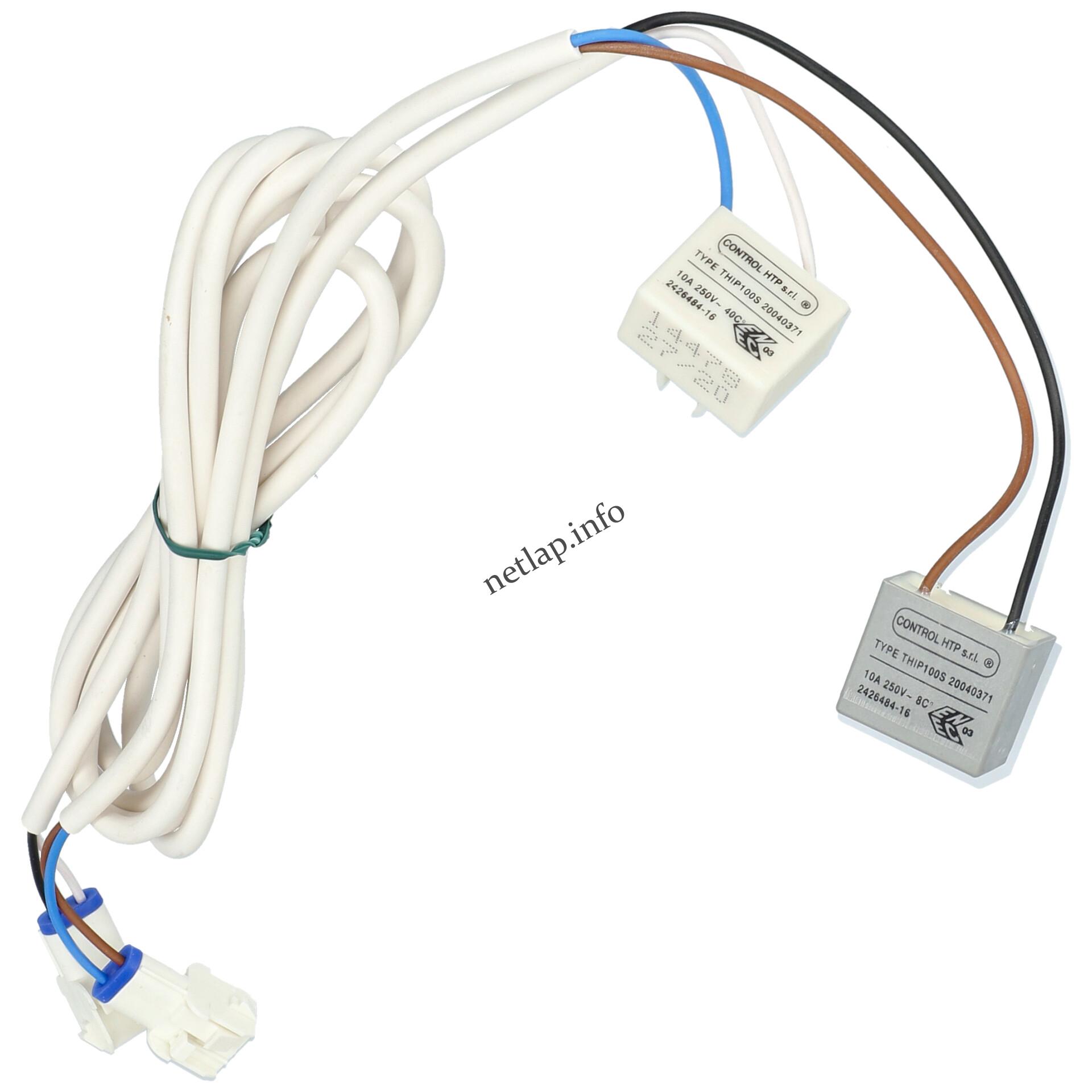 Electrolux hűtőgép 8°c/40°c hőérzékelő szonda 2426484032 Electrolux hűtőgép 8°c/40°c hőérzékelő szonda 2426484032