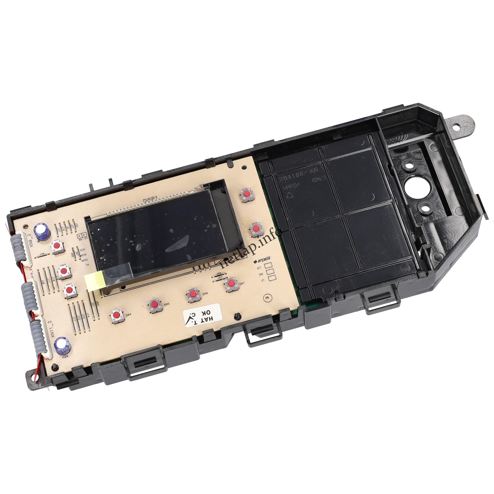 Beko mosógép vezérlőmodul 2427907370 Beko mosógép vezérlőmodul 2427907370