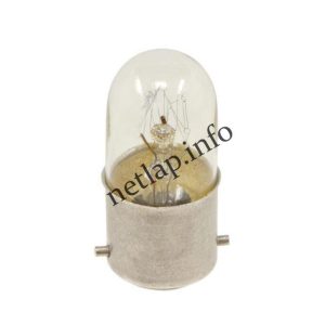 Tűzhely B22D izzó, bajonettes mikrohullámú sütő lámpa 15W-230V