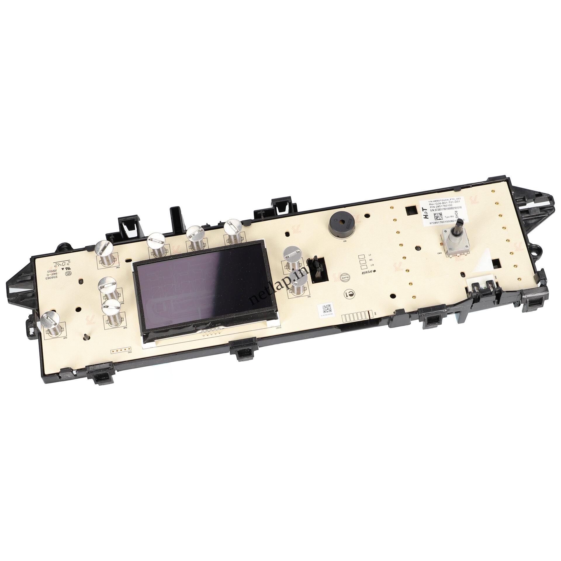 Beko mosógép vezérlőmodul 2452401170 Beko mosógép vezérlőmodul 2452401170