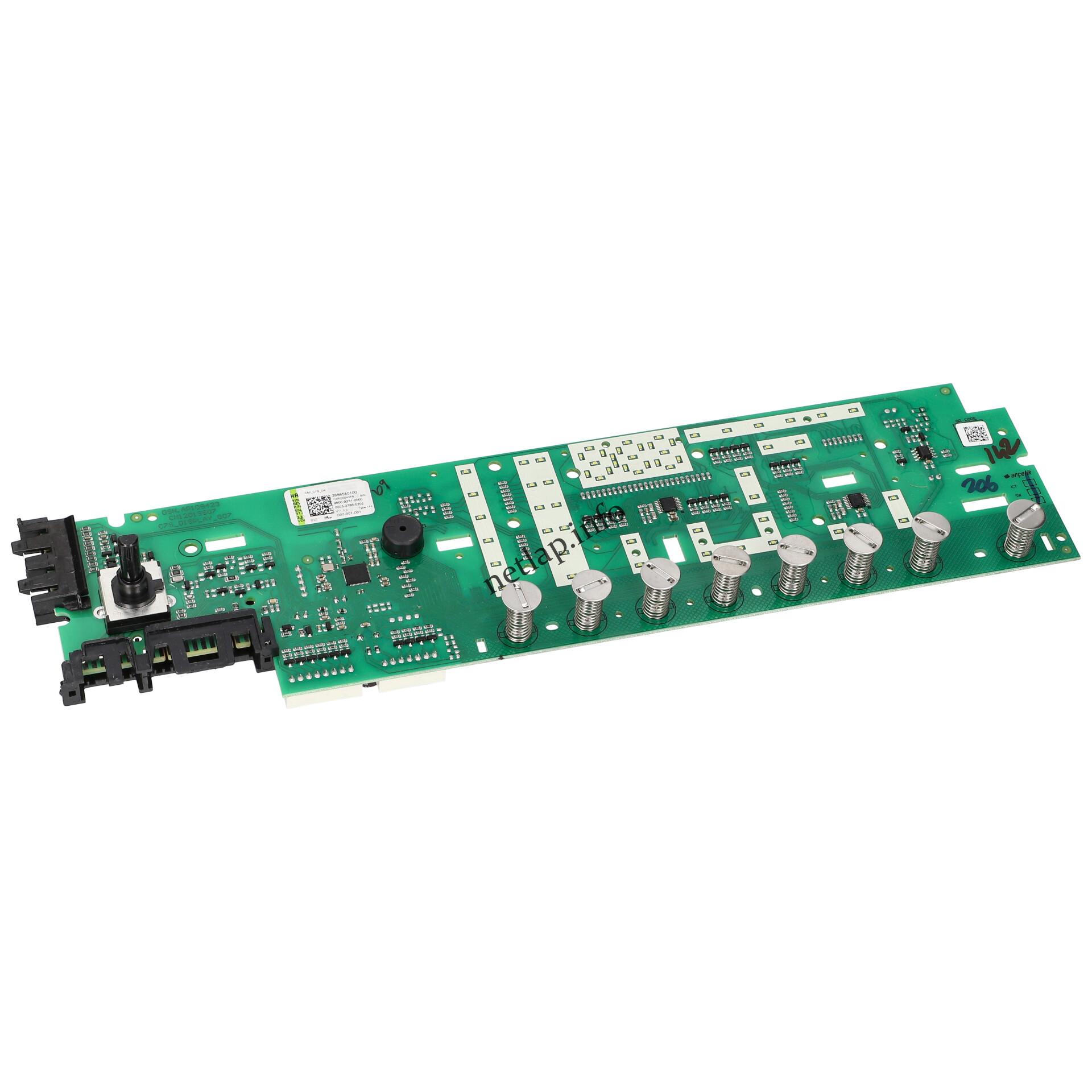 Beko mosógép kijelzőelektronika 2471102771 Beko mosógép kijelzőelektronika 2471102771