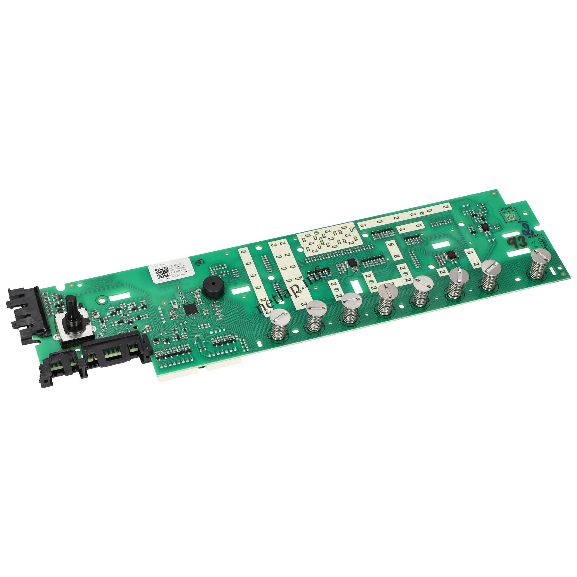 Beko mosógép vezérlőmodul 2471104330 Beko mosógép vezérlőmodul 2471104330