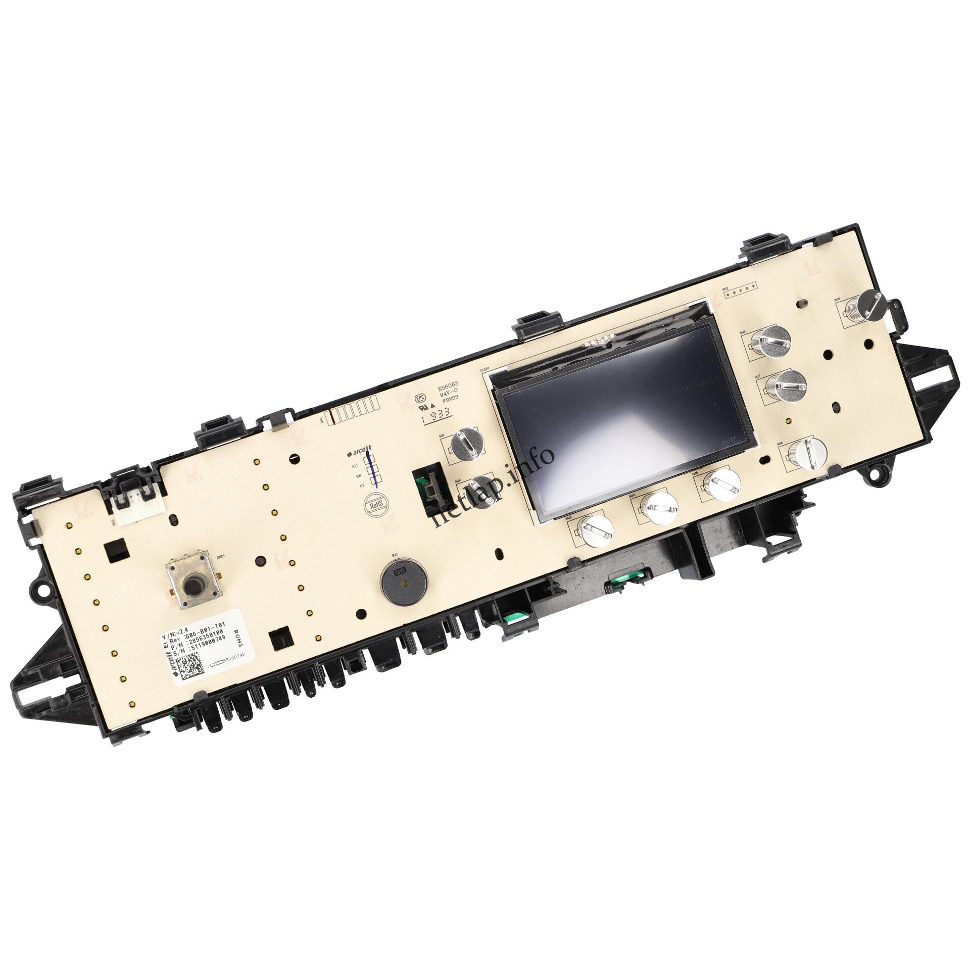 Beko mosógép vezérlőmodul 2473701400 Beko mosógép vezérlőmodul 2473701400