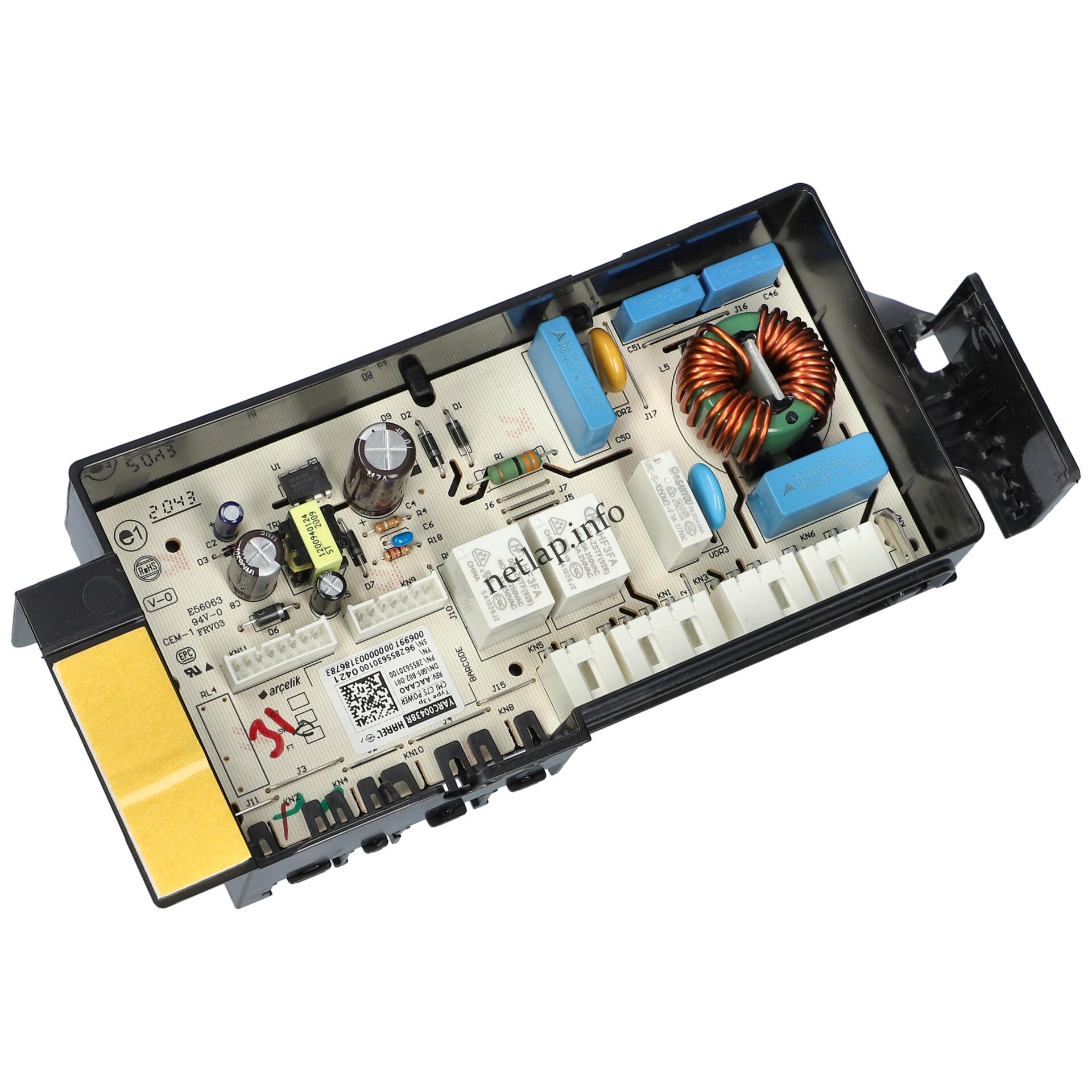 Beko mosógép vezérlőmodul 2479502000 Beko mosógép vezérlőmodul 2479502000