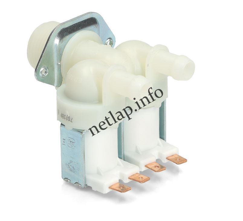 Candy Gorenje LG Samsung mosógép utángyártott mágnesszelep 2/180 12mm - Image 2