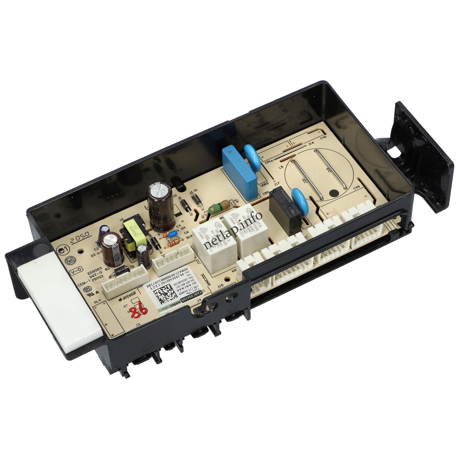 Beko mosógép vezérlőmodul 2487901000 Beko mosógép vezérlőmodul 2487901000