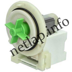 Gorenje mosógép 30W ürítő szivattyú csavaros hátul stekkeres Copreci ebs 021/0059 WW2700003