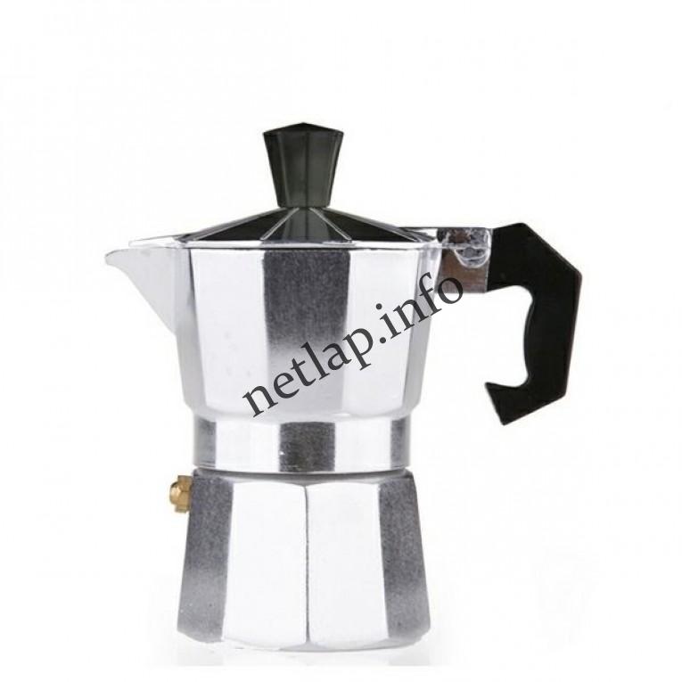 Kotyogós alumínium öntvény kávéfőző 1 személyes