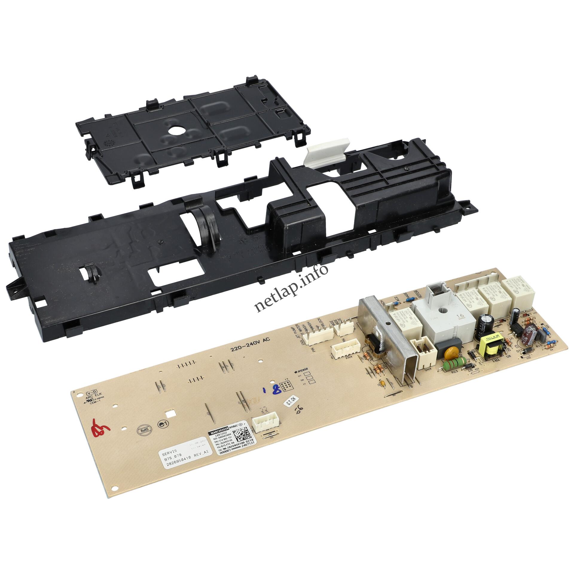 Beko mosógép vezérlőmodul 2341802100 Beko mosógép vezérlőmodul 2341802100