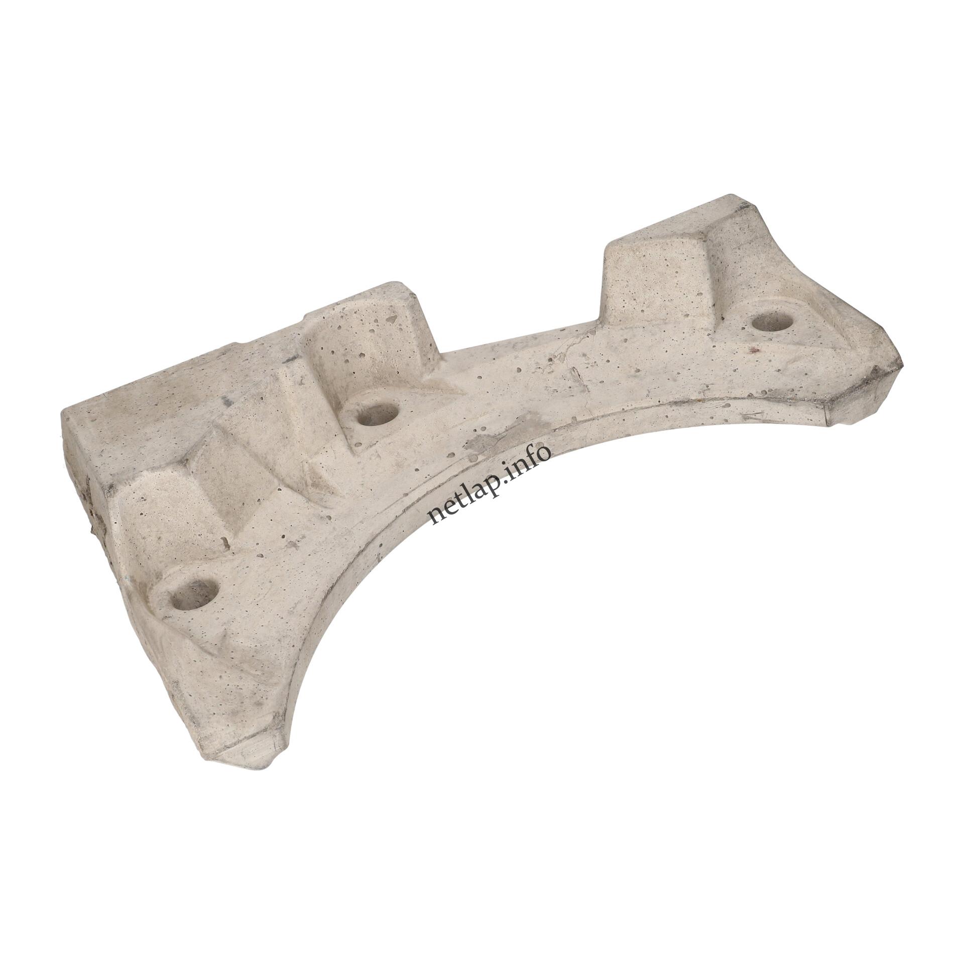 Beko mosógép alsó ellensúly 2827390100 Beko mosógép alsó ellensúly 2827390100