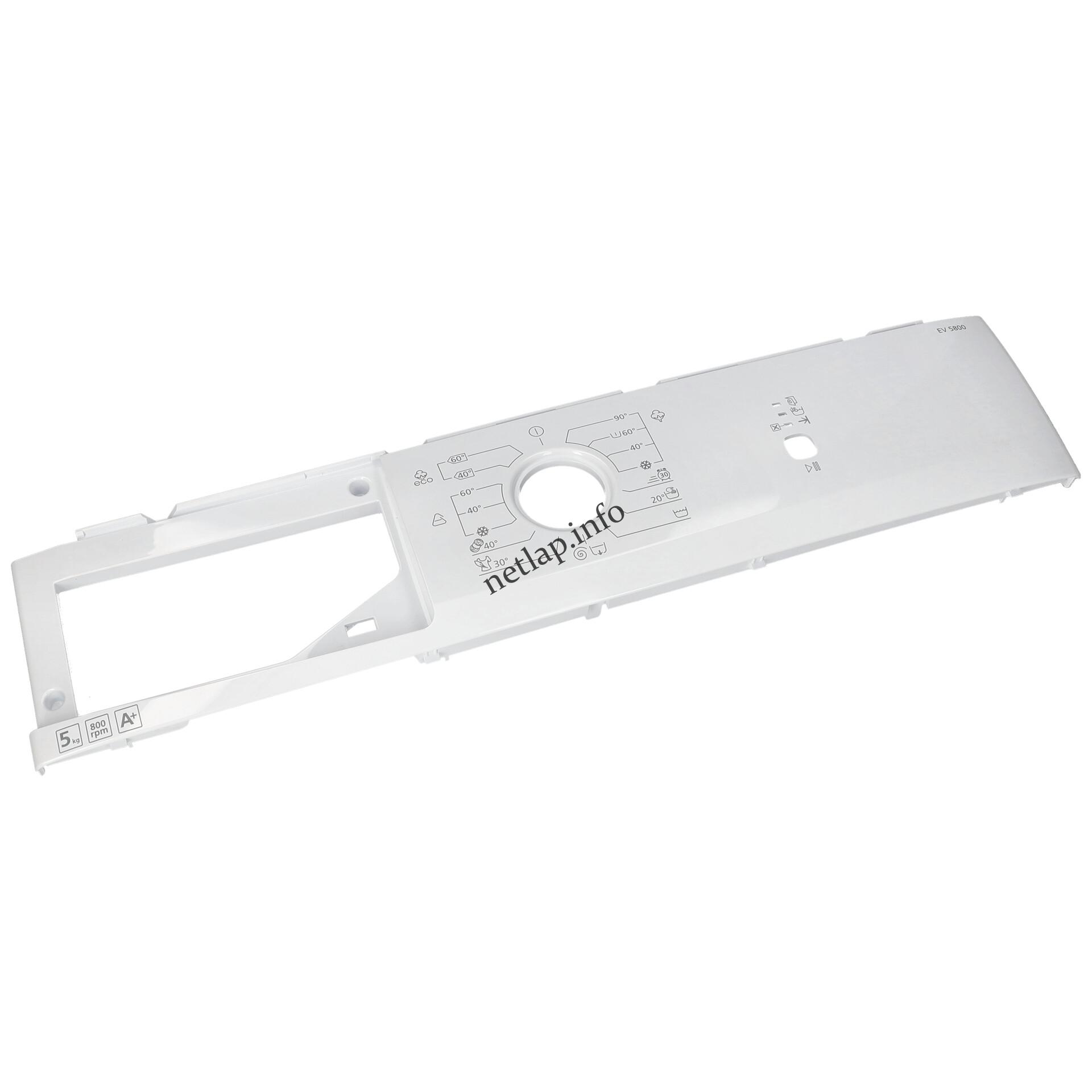 Beko mosógép kezelőelőlap 2835149013 Beko mosógép kezelőelőlap 2835149013