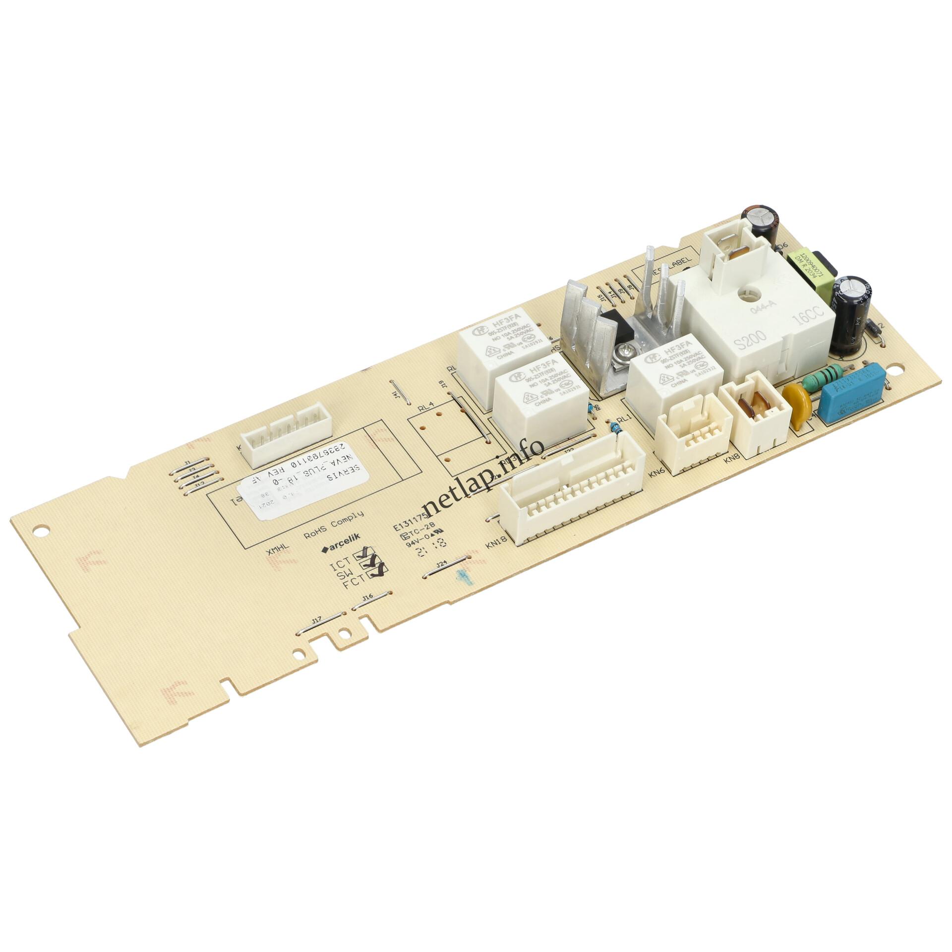 Beko mosógép vezérlőmodul 2838790110 Beko mosógép vezérlőmodul 2838790110