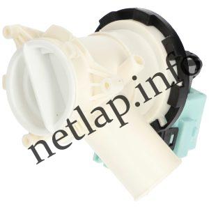 Beko mosógép 34w ürítő szivattyú komplett elől stekkeres bajonett záras Hanyu 2840940200