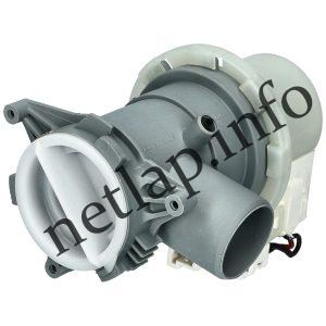 Beko mosógép 25w ürítő szivattyú komplett elől stekkeres bajonett záras 2840940200