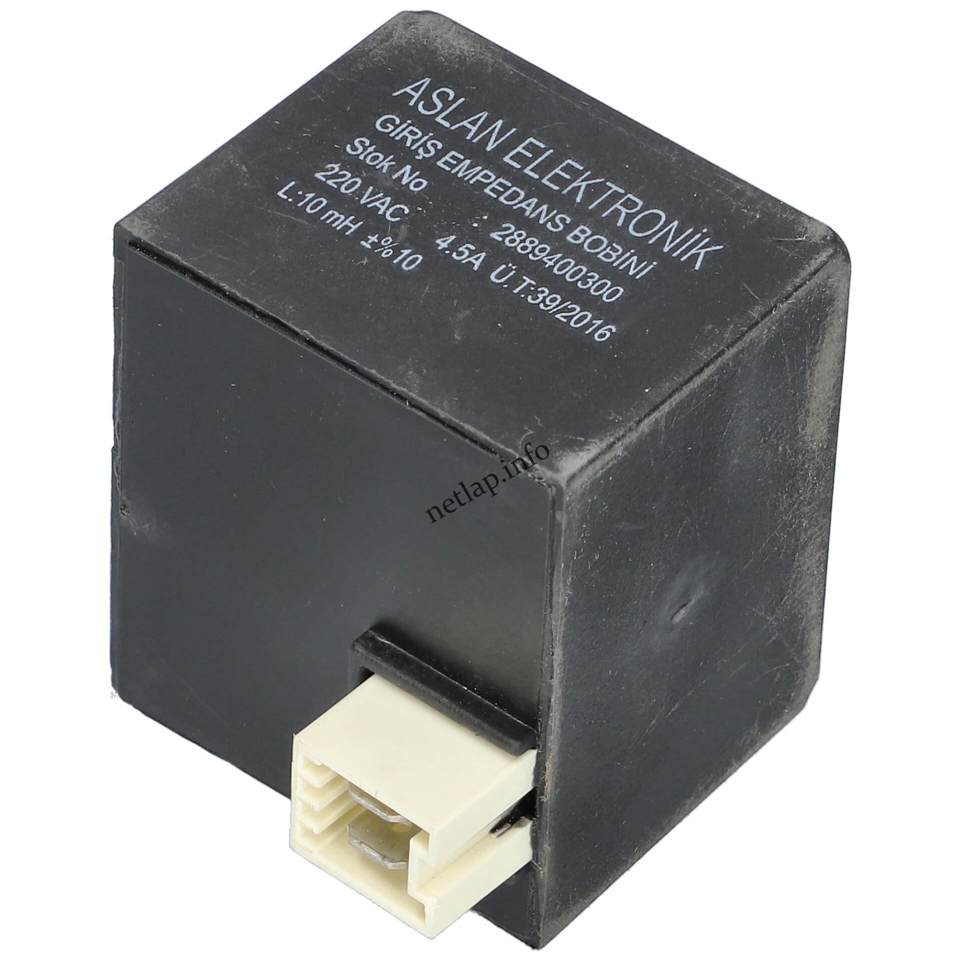 Beko mosógép szűrő tekercs 10mh 2844290100 Beko mosógép szűrő tekercs 10mh 2844290100