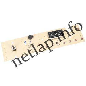 Beko mosógép kezelőelektronika rész kijelző 2848480100