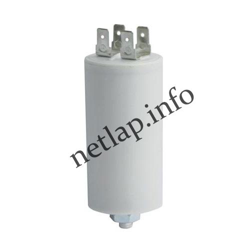 Mosógép indítókondenzátor 8UF 450V